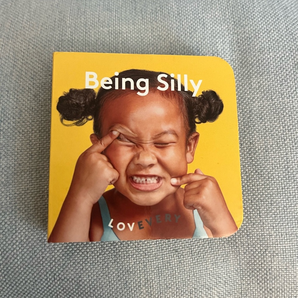 Being Silly – Yellow Kids Board Book by